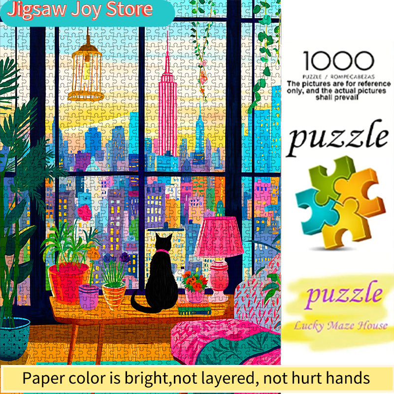 Plant Parent - DIY Paper Puzzle, New York City