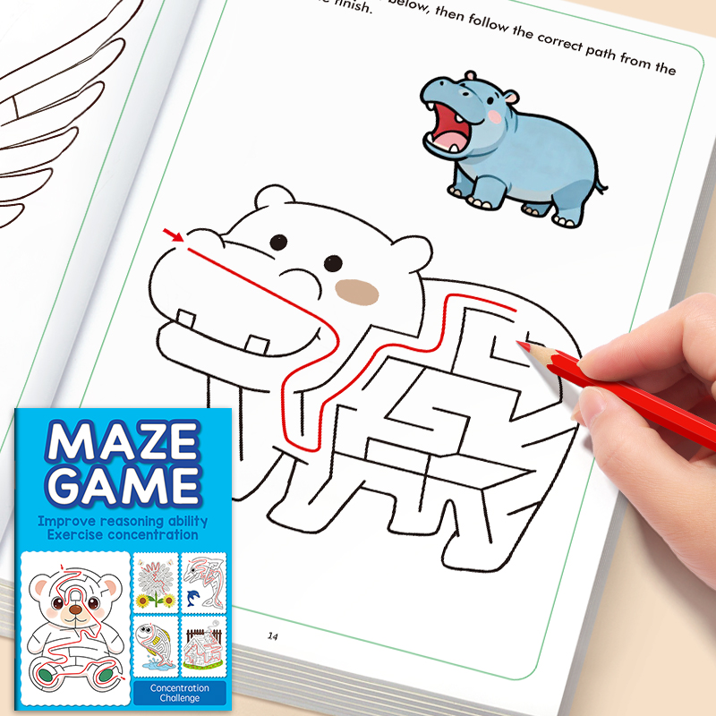 Plant Parent Book - 32-Page Children's Fun Picture Book, Maze