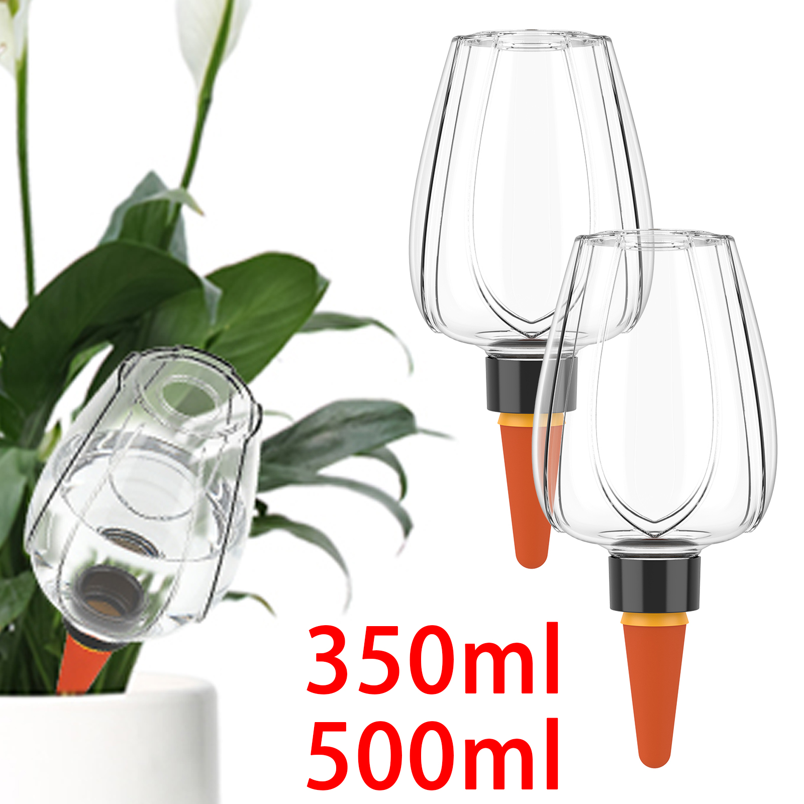 4Pcs Plant Watering Globe Clea - Plant Parent Kit review and price