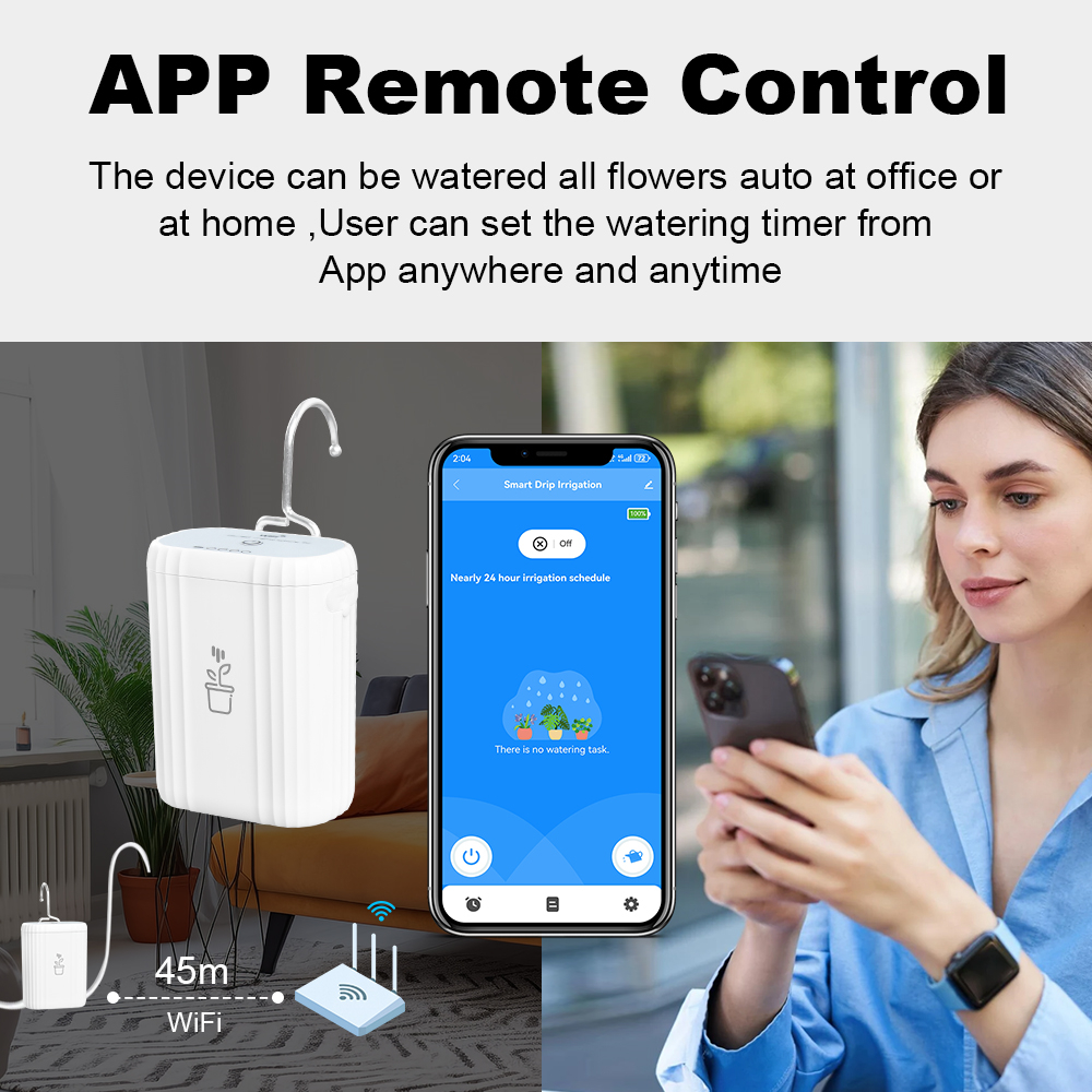 Tuya WiFi Smart Drip Irrigatio - Plant Parent Kit review and price