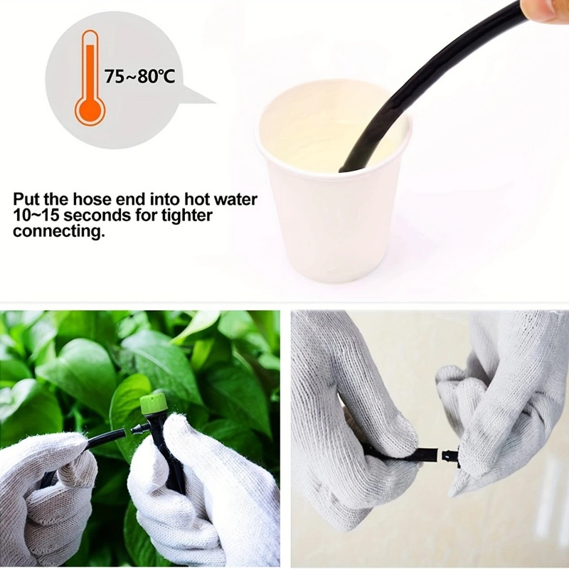 Drip Emitters Tube PE Pipe Adj - Plant Parent Kit review and price