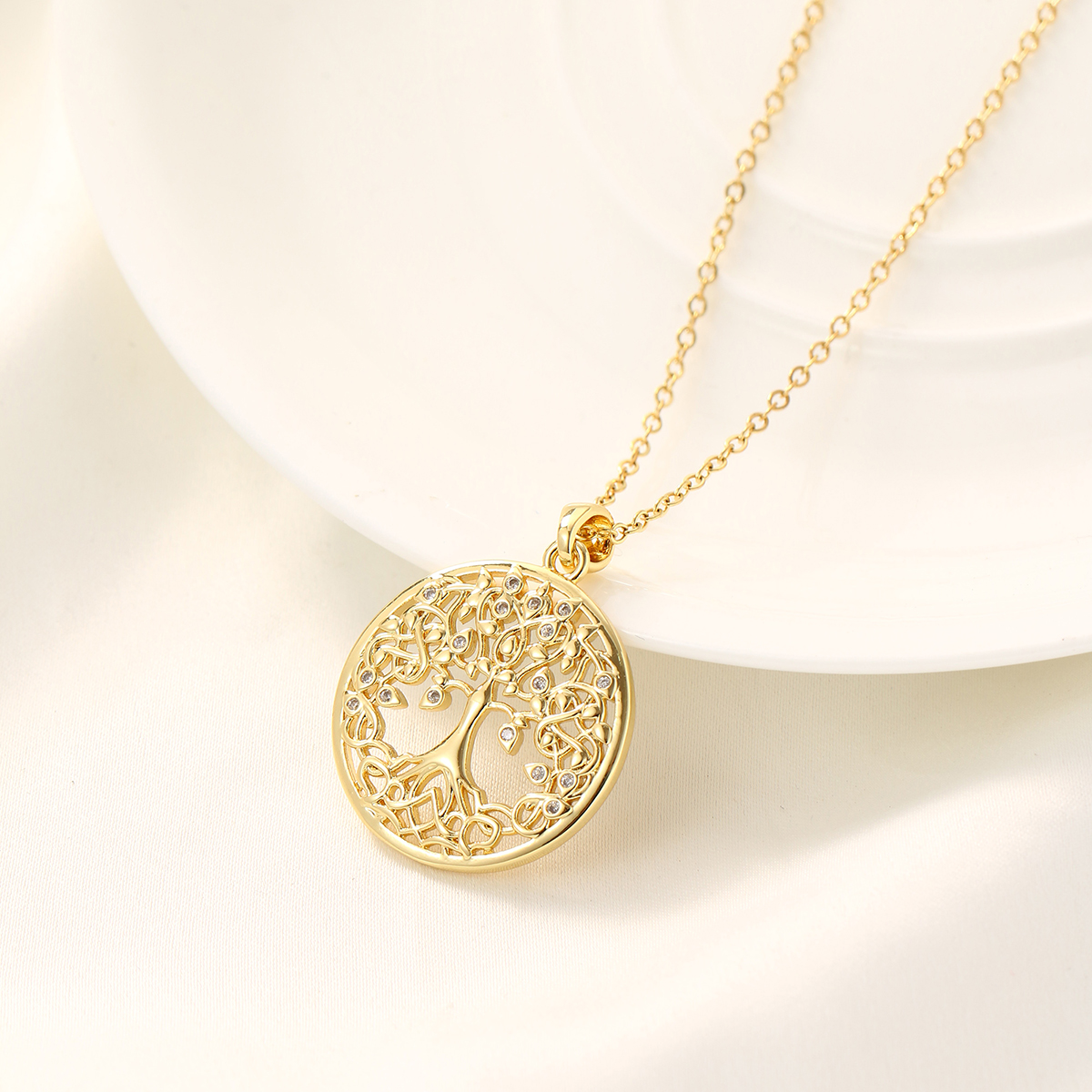 Fashion Tree of Life Necklace  - Plant Parent review and price
