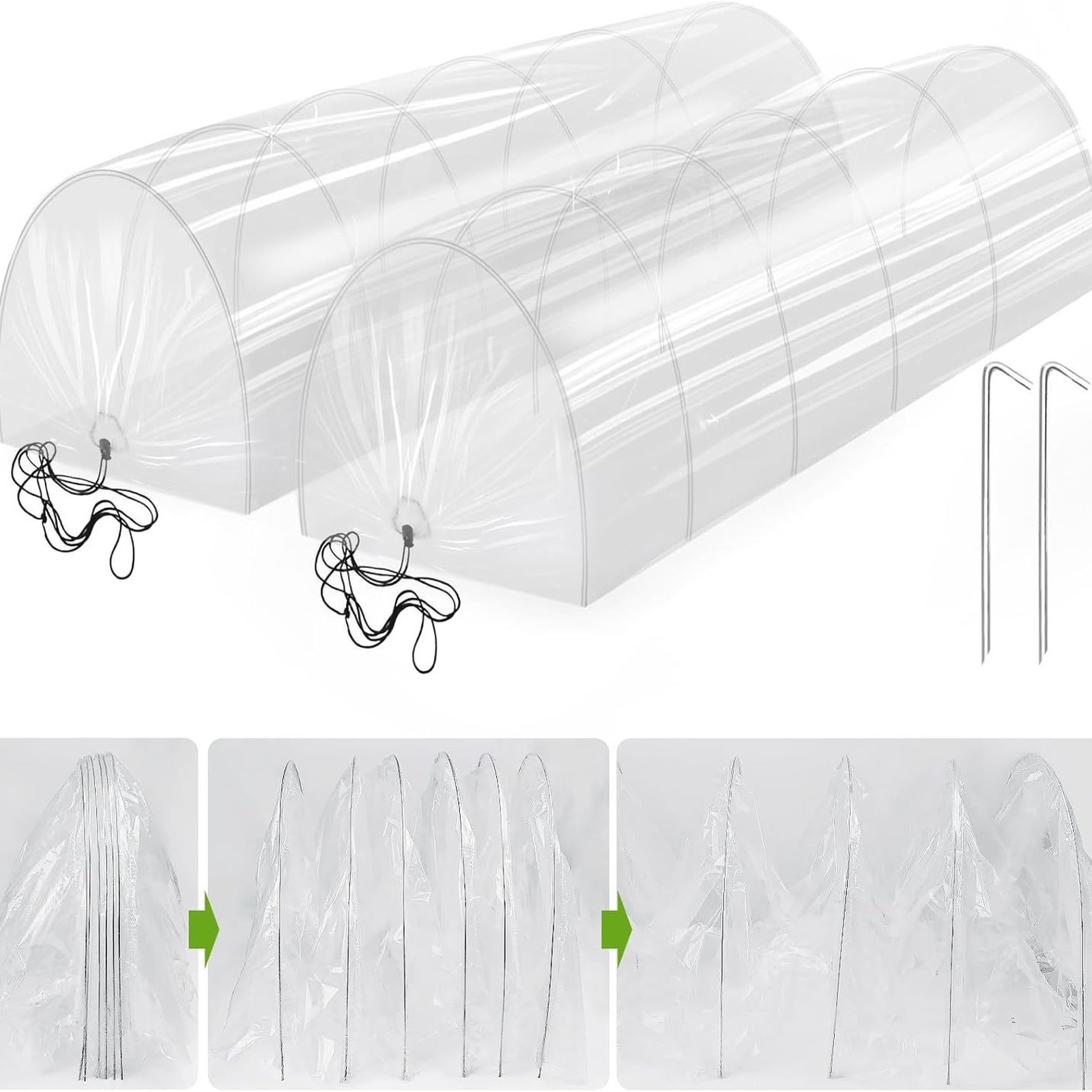 2 in 1 Greenhouse Tunnel Green - Plant Parent Kit review and price