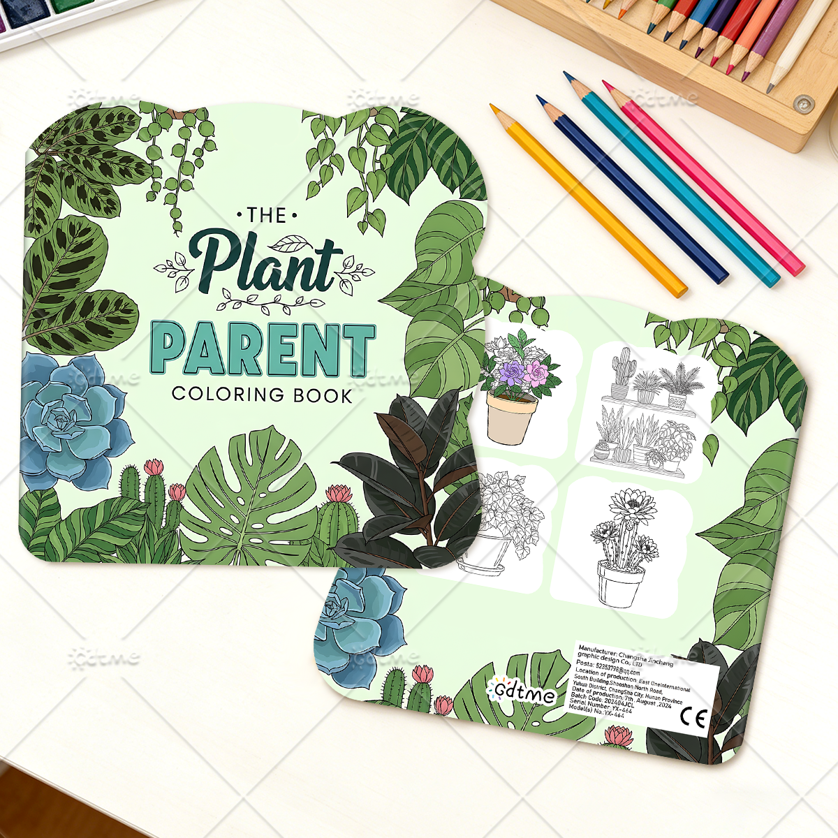 THE Plant PARENTE Coloring Boo - Plant Parent review and price